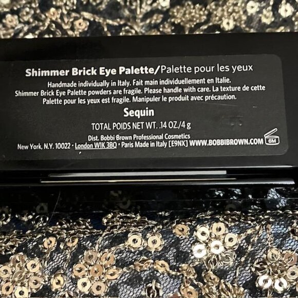 Bobbi Brown 10 SHADES of EQUIN Eyeshadow Shimmer Brick Eye Palette NEW!!! - Picture 5 of 6
